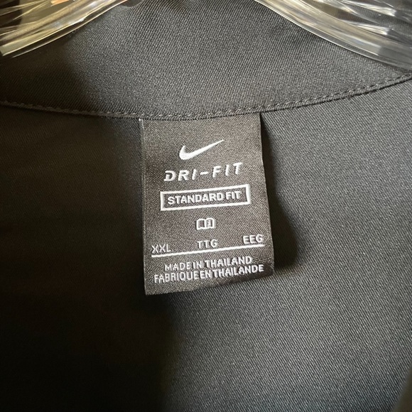 Nike Men’s Dri-FIT Woven Training Jacket Black Size 2XL - Picture 6 of 9